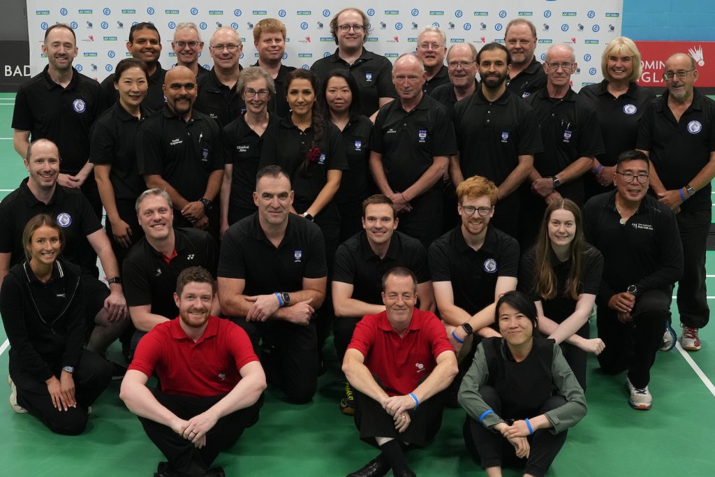 The team that delivered the first Yonex All England Badminton Championships